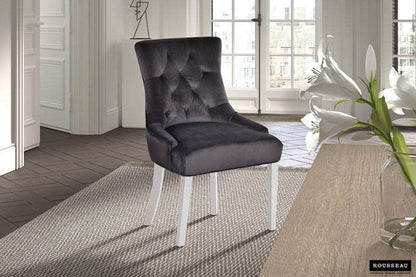 Bristol velours gris - Meubel Monde